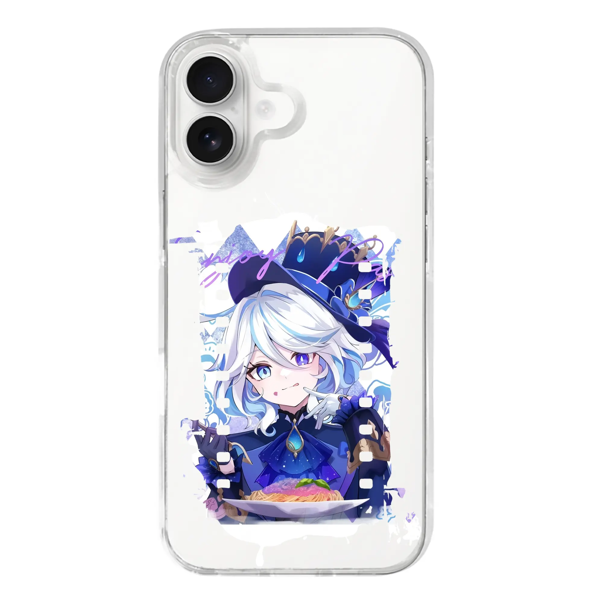 原 神 グッズ フリーナ - iPhone 17シリーズ 透明スマホケース – 薄型・耐衝撃・精密フィット保護カバー